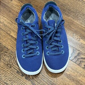 Allbirds Men's Navy Blue Knit Sneakers